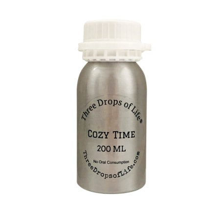Ember & Co Cozy Time amber bottle with diffuser ambient mist
