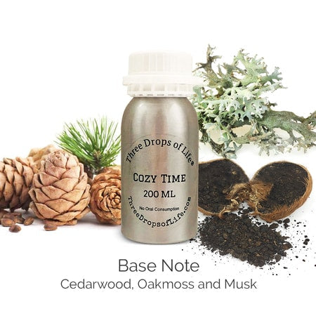 Ember & Co Cozy Time amber bottle with diffuser ambient mist