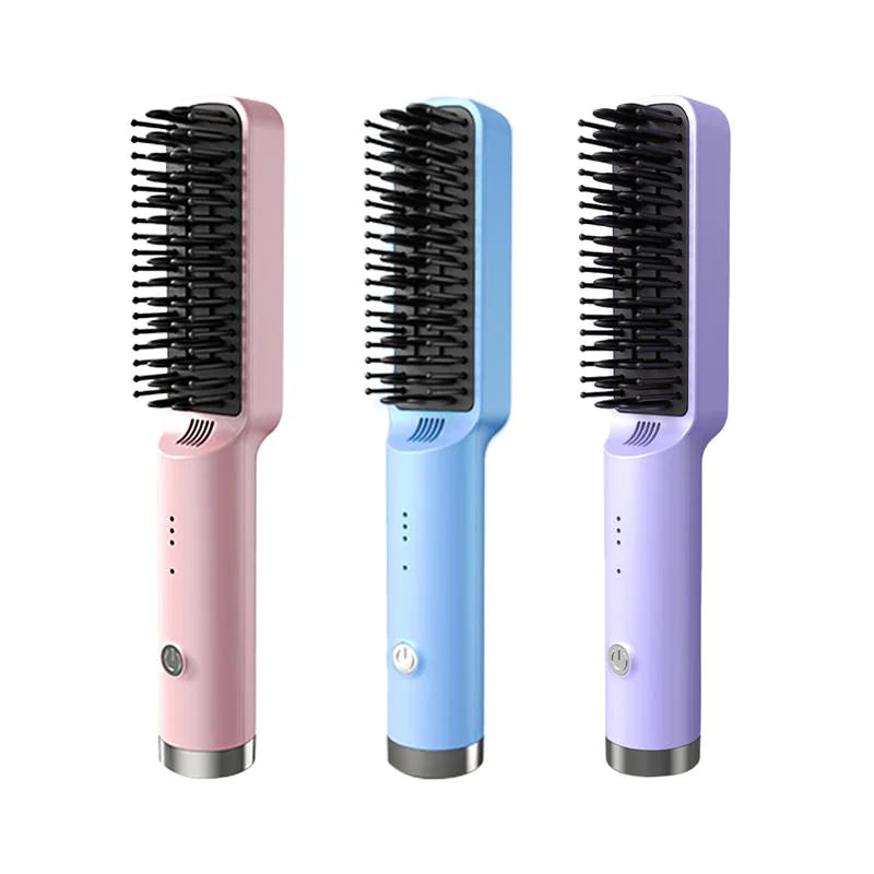 Electric Fast Heated Hair Straightener Brush | Ember And Co